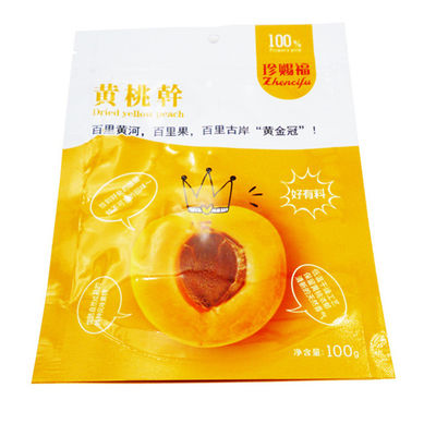 Kingred Durable 100g Dried Fruit Vacuum Sealing Plastic Pouch Bag Custom Logo
