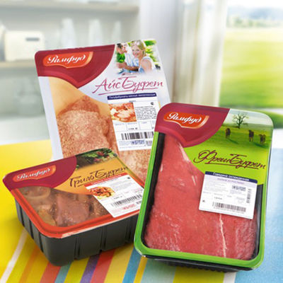 Easy Peel Off High Barrier Heat Sealing Film Lid Film For Cold Meat