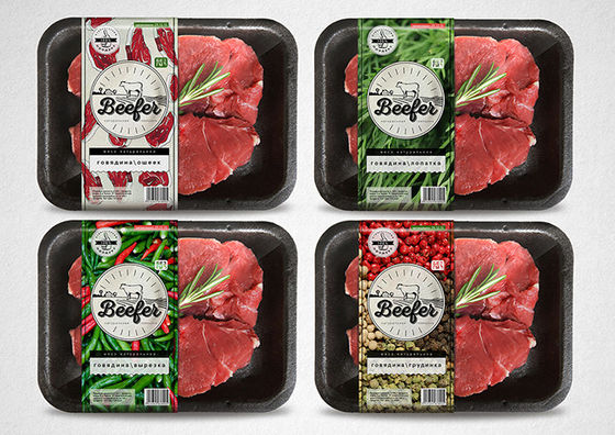 Kingred Custom Logo Printed High Barrier Food Packaging Film for Food Container