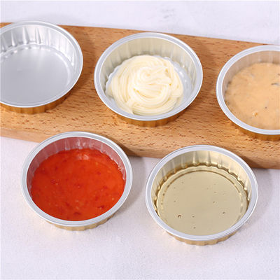 Embossed Multi Layers Die Cut Lids PP PS PE Yogurt Cup Lids
