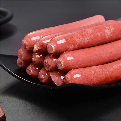 FDA and HALAL Certified Collagen Casings with 15meter/strand Length and Superior Smoke Permeability for Smoked Sausages