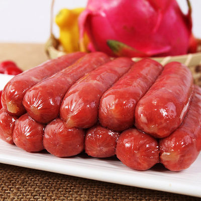 24mm Edible Sausage Casings Natural Colour Smoked Collagen Casings For Smoked Sausages
