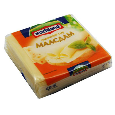 Transparent Printed Cheese Food Packaging Bags 45um-100um Thickness