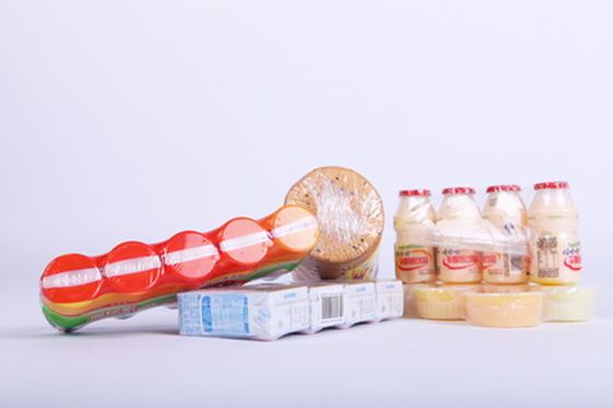Printed 65% Shrinkage PO Heat Sealing Film 5 Layers Film Thermoformable Transparent