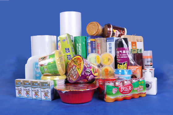 Non Toxic 20um Heat Sealing Film Soft Tubular POF Shrink Film