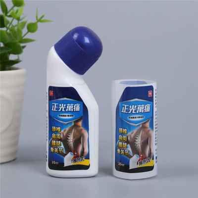 Soft 75% Shrinkage Printed Bottle Labels Anti Counterfeiting
