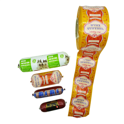 Hot New Products Printed No Edible Food Use Plastic Sausage Casings 40um For Cooking