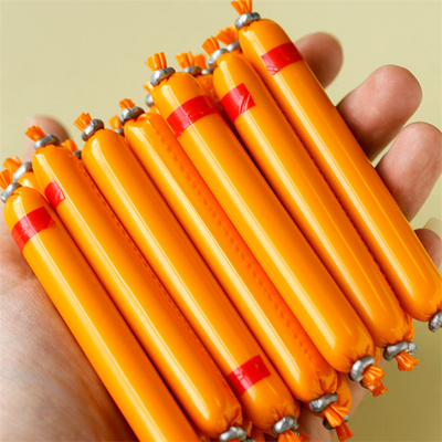 Custom Logo Printed High Barrier Pvdc Roll Plastic Sausage Casings