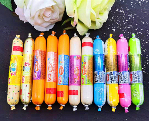 Food Grade OEM Design Plastic Sausage Casing For Sausages