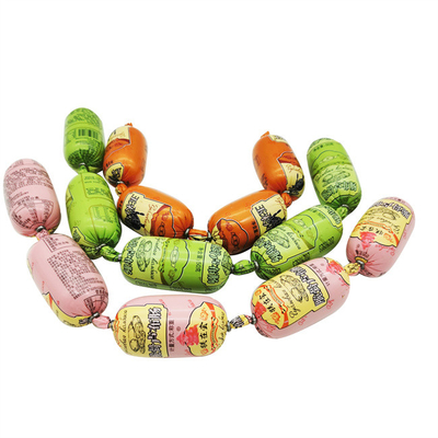 Customized Brand Logo High-barrier Polyamide Material Plastic Sausage Casings For Meat Sausage
