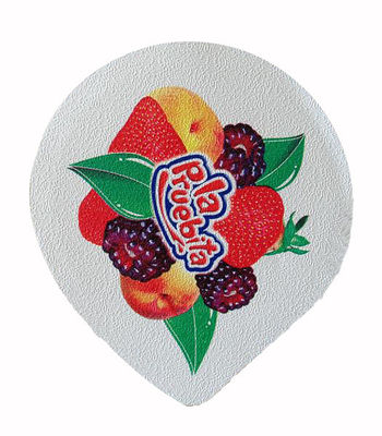OEM ODM Die Cut Lids 30 Microns 33 Microns Yogurt Cup Lids Easy Peelable