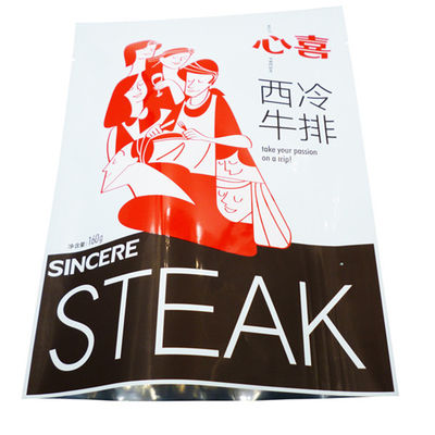 Marinated Steak Aluminum Stand Up Pouch 21cm*16cm Heat Sealing