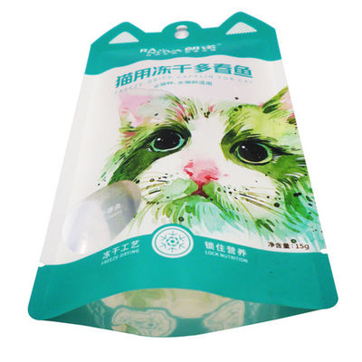 Kingred Cartoon Stand Up Zipper Bags with Window Food Snack Packaging Pouch OEM