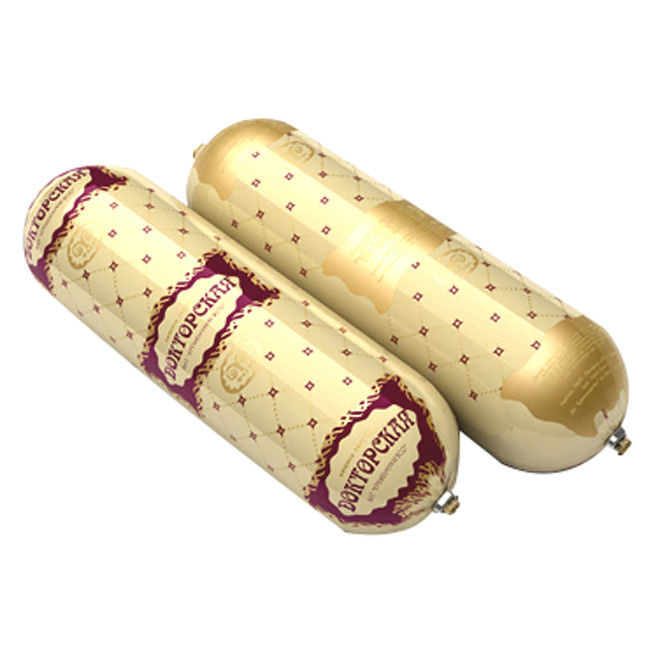 Gold Colour High Barrier Plastic Sausage Casings For Sale
