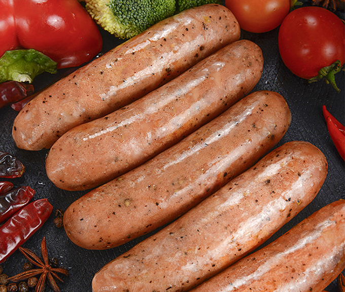 Natural Colour Soft Can Collagen Sausage Casings Synthetic Sausage Skins